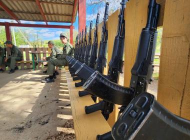 98 курсантов и 4 района республики: Центр «ВОИН» проводит крупные военно-спортивные сборы