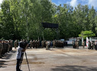 Директор Центра «ВОИН» открыл смену «Время юных героев» в Татарстане