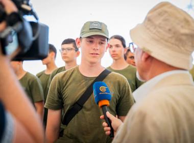 Журналисты ведущих мировых СМИ познакомились с курсантами Центра «ВОИН»