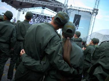 Пелагея выступила для волгоградских курсантов Центра «ВОИН»