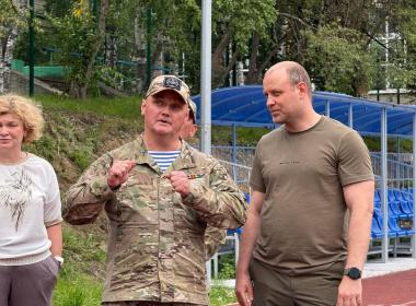 Директор Центра «ВОИН» открыл первую смену «Время юных героев» в Свердловской области