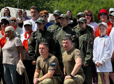 Курсанты камчатского Центра «ВОИН» приняли участие в акции «Сад памяти»