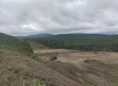 На будущем полигоне для Центра «ВОИН» выполнено более половины земляных работ