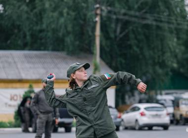 В тюменском филиале состоялась межлагерная спартакиада 72 особого отряда