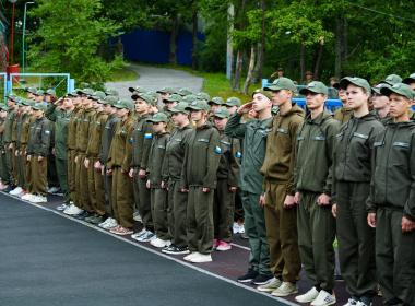 В Хабаровском крае стартовала вторая летняя смена «Время юных героев» от Центра «ВОИН»