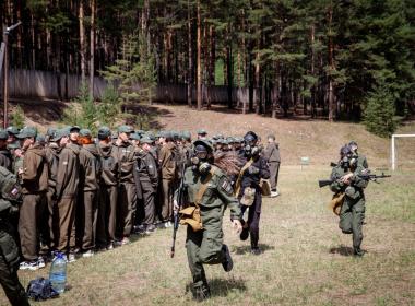 Команда курсантов филиала в Бурятии готовится к отборочному этапу Всероссийских соревнований «Путь ВОИНа»