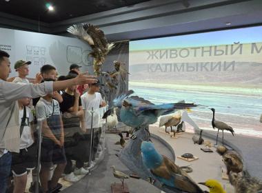 Курсанты смены «Время юных героев» в Калмыкии познакомились с колоритом региона.