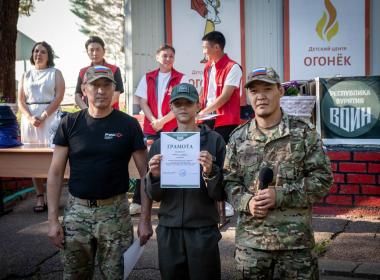 В Бурятии завершилась третья смена «Время юных героев» в летнем лагере «Огонёк»