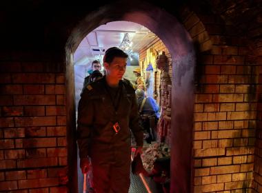 Инструкторы и курсанты филиала Центра «ВОИН» посетили передвижную выставку-музей «Поезд Победы».