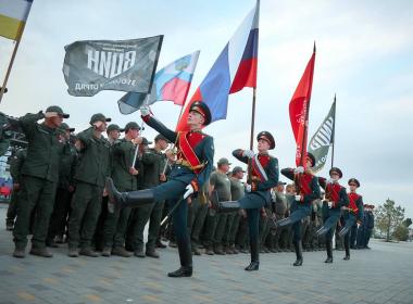 В финал первых военно-тактических соревнований «Путь ВОИНа» прошли команды из Якутии, Волгоградской и Тюменской областей