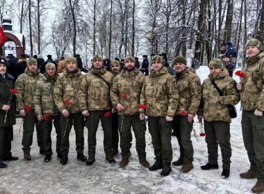 Инструкторы и курсанты Центра «ВОИН» приняли участие в памятных мероприятиях 15 февраля