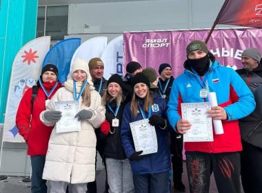 Команды Центра «ВОИН» приняли снежный бой