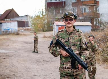 Инструкторы бурятского филиала Центра «ВОИН» провели экскурсию и игру в лазертаг для студентов