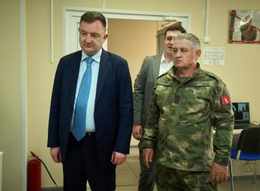Первый заместитель Министра просвещения России Александр Бугаев посетил волгоградский филиал Центра «ВОИН»